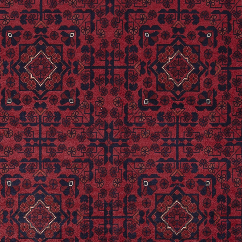 Afghan Rug - Royal - 289 x 200 cm - dark red