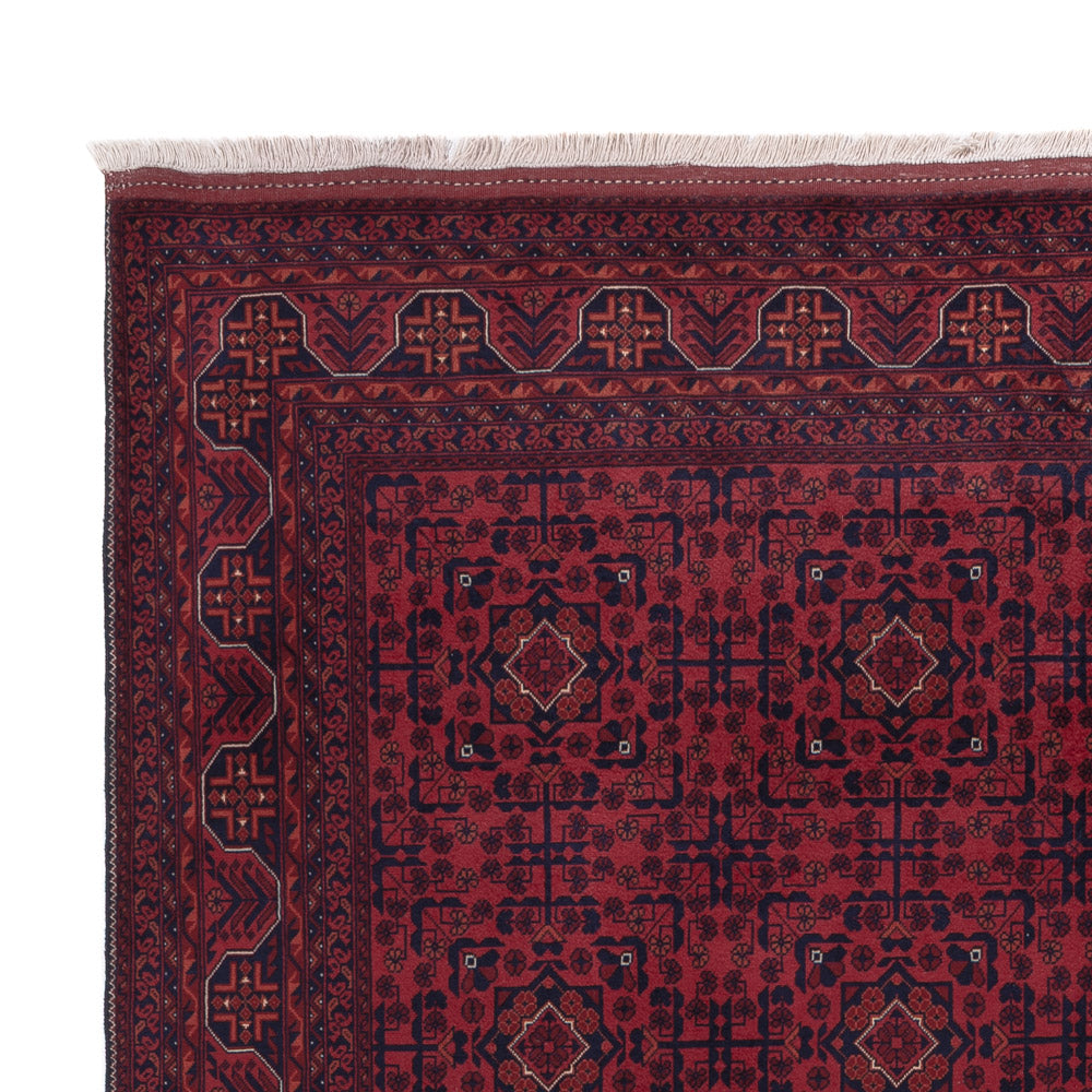 Afghan Rug - Royal - 289 x 200 cm - dark red