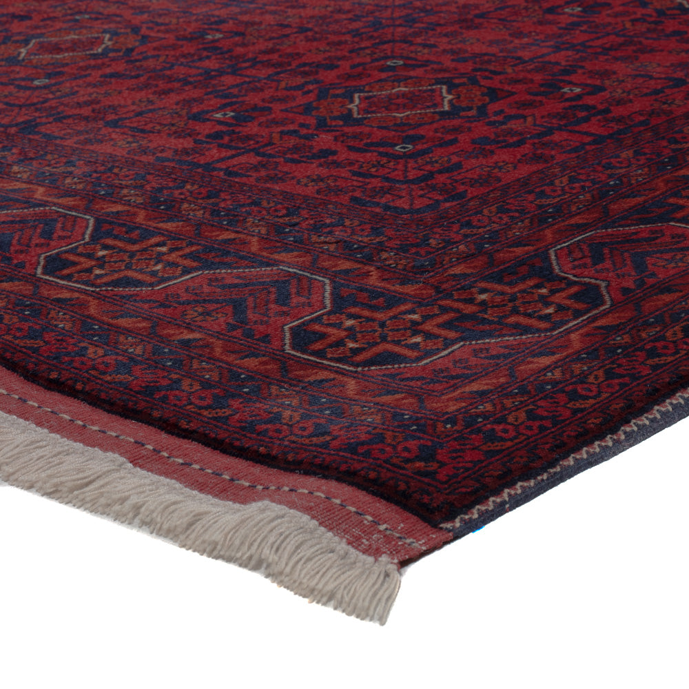 Afghan Rug - Royal - 289 x 200 cm - dark red
