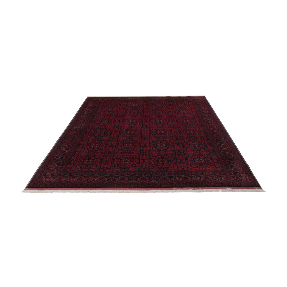 Afghan Rug - Royal - 289 x 200 cm - dark red