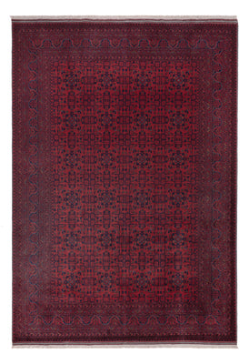 Afghan Rug - Royal - 290 x 201 cm - dark red