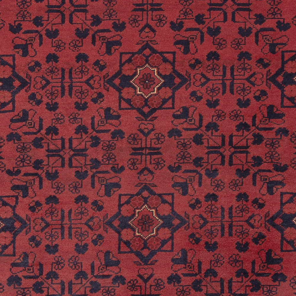 Afghan Rug - Kunduz - 288 x 198 cm - dark red