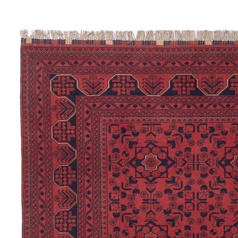 Afghan Rug - Kunduz - 288 x 198 cm - dark red