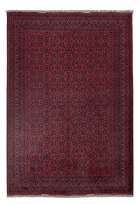 Afghan Rug - Kunduz - 297 x 208 cm - dark red