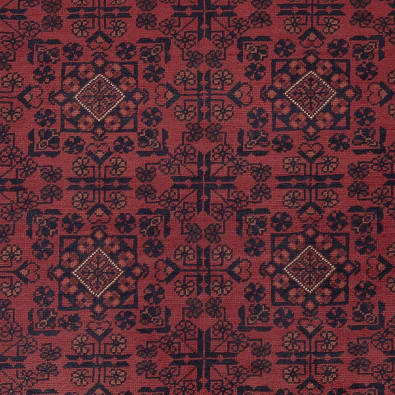 Afghan Rug - Kunduz - 297 x 208 cm - dark red