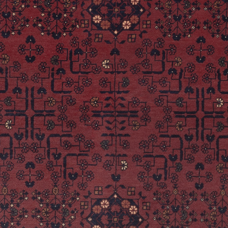 Afghan Rug - Kunduz - 280 x 184 cm - dark red