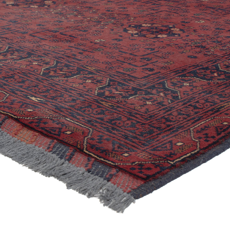 Afghan Rug - Kunduz - 280 x 184 cm - dark red