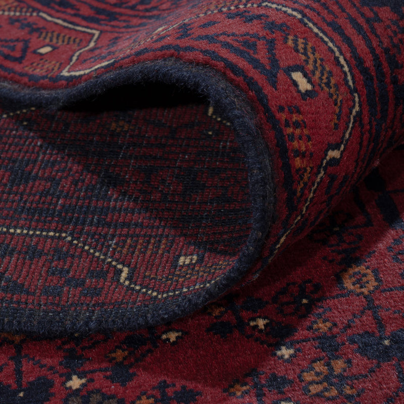 Afghan Rug - Kunduz - 280 x 184 cm - dark red