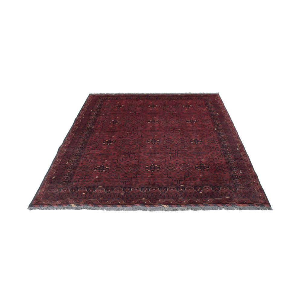 Afghan Rug - Kunduz - 280 x 184 cm - dark red
