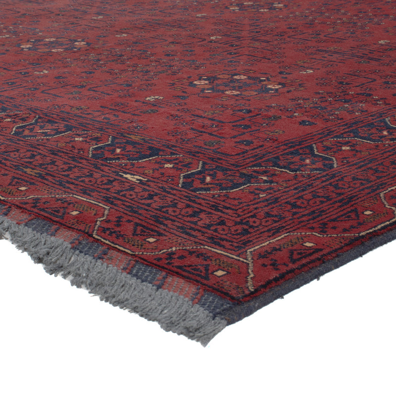 Afghan Rug - Kunduz - 287 x 194 cm - dark red