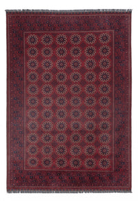 Afghan Rug - Kunduz - 283 x 199 cm - dark red