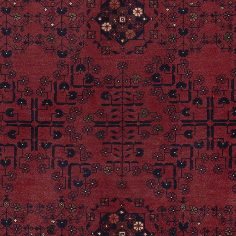 Afghan Rug - Kunduz - 298 x 202 cm - dark red