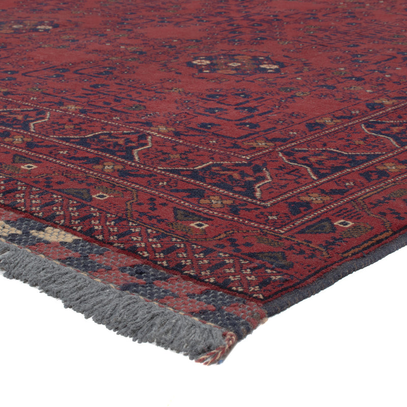 Afghan Rug - Kunduz - 298 x 202 cm - dark red