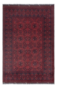 Afghan Rug - Kunduz - 300 x 204 cm - dark red
