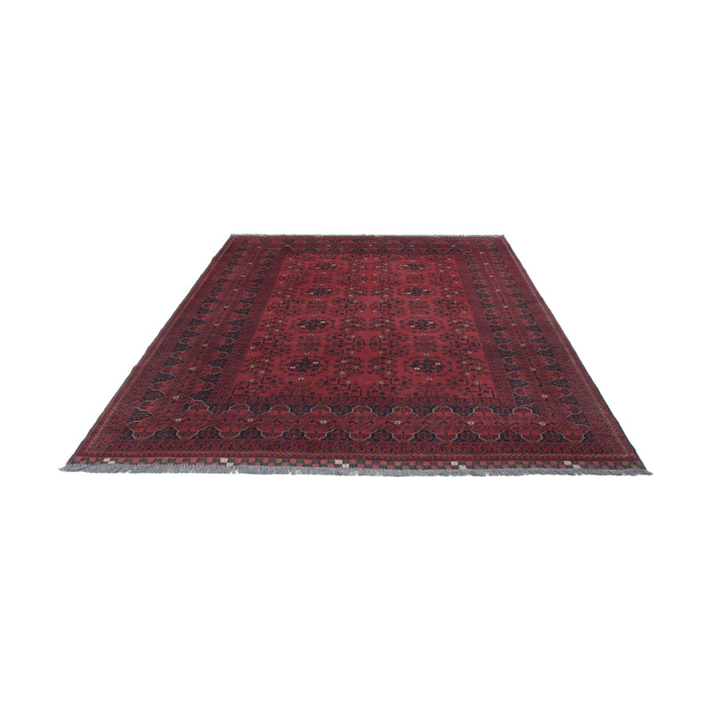 Afghan Rug - Kunduz - 300 x 204 cm - dark red
