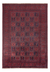 Afghan Rug - Royal - 285 x 195 cm - dark red