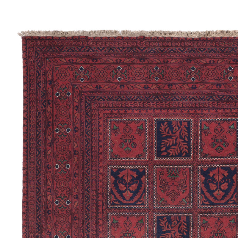 Afghan Rug - Royal - 285 x 195 cm - dark red