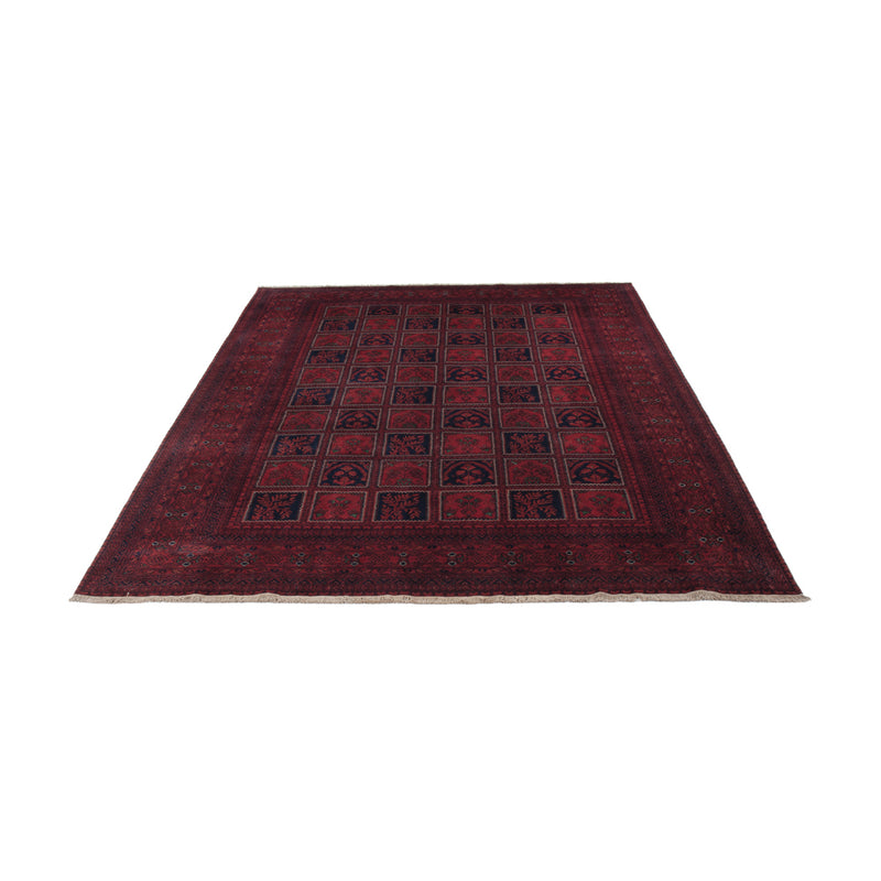 Afghan Rug - Royal - 285 x 195 cm - dark red