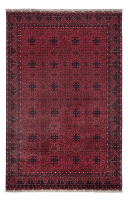 Afghan Rug - Royal - 302 x 193 cm - dark red