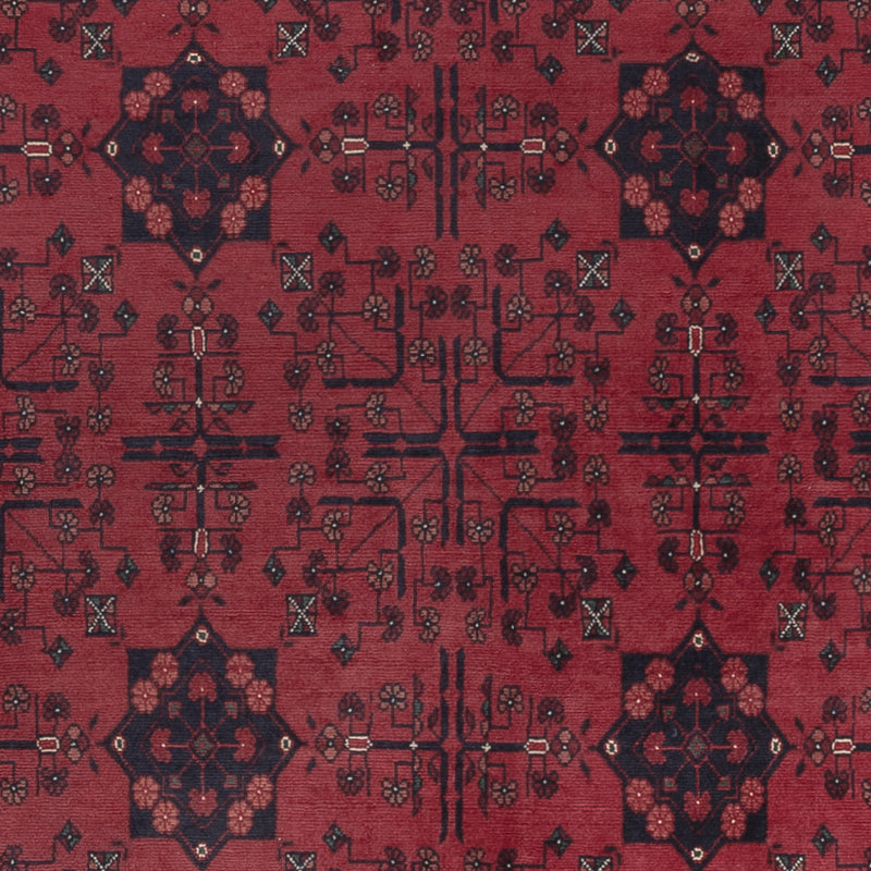 Afghan Rug - Royal - 302 x 193 cm - dark red