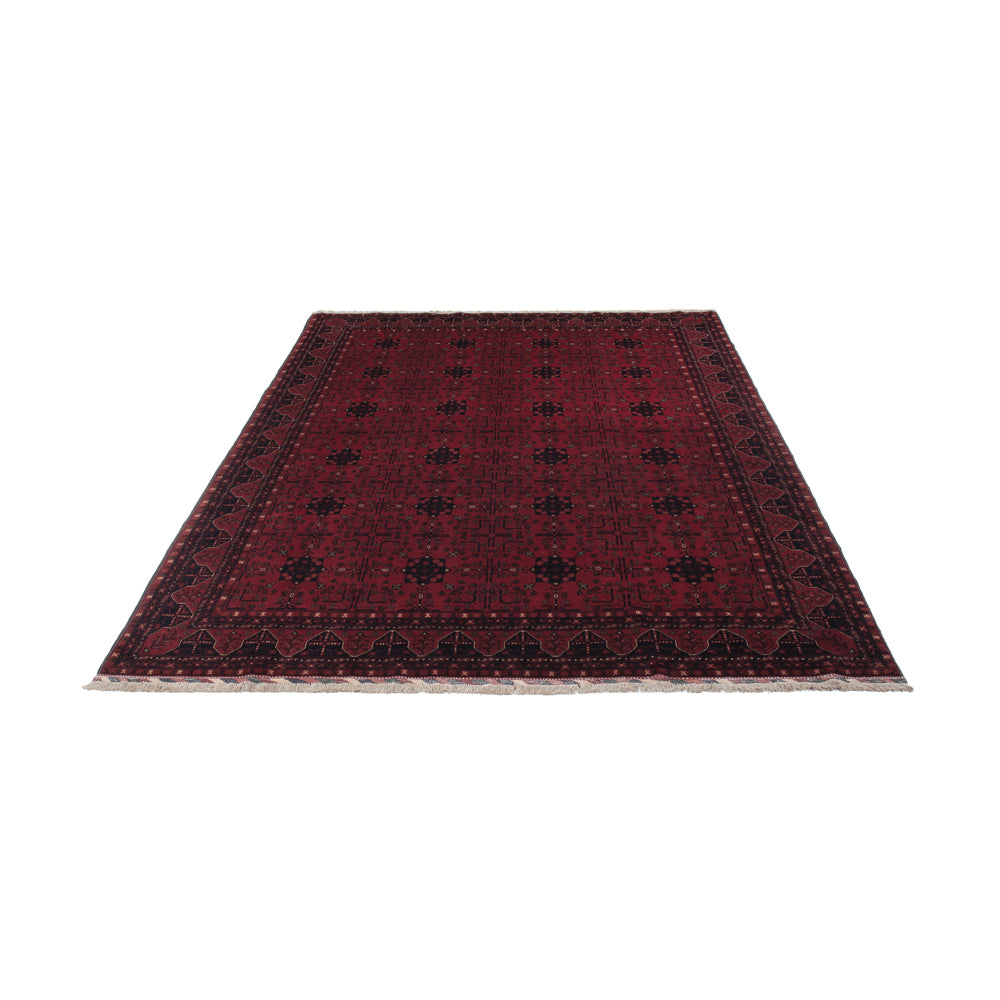 Afghan Rug - Royal - 302 x 193 cm - dark red