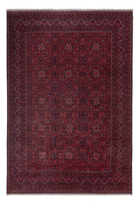 Afghan Rug - Kunduz - 290 x 195 cm - dark red