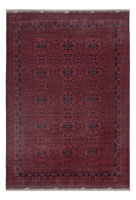 Afghan Rug - Kunduz - 289 x 195 cm - dark red