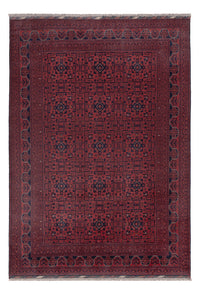Afghan Rug - Kunduz - 289 x 195 cm - dark red