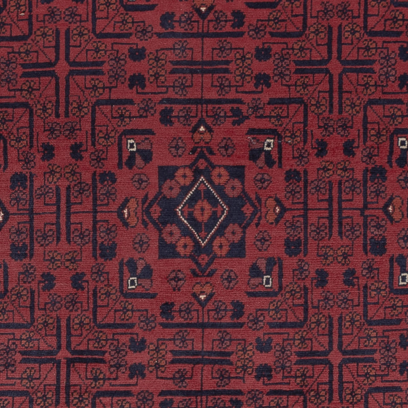 Afghan Rug - Kunduz - 289 x 195 cm - dark red