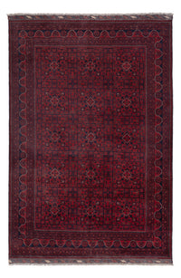 Afghan Rug - Kunduz - 301 x 199 cm - dark red