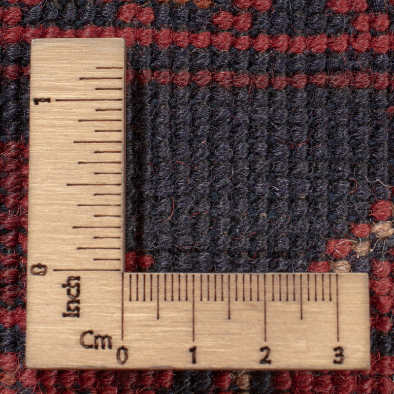 Afghan Rug - Kunduz - 301 x 199 cm - dark red