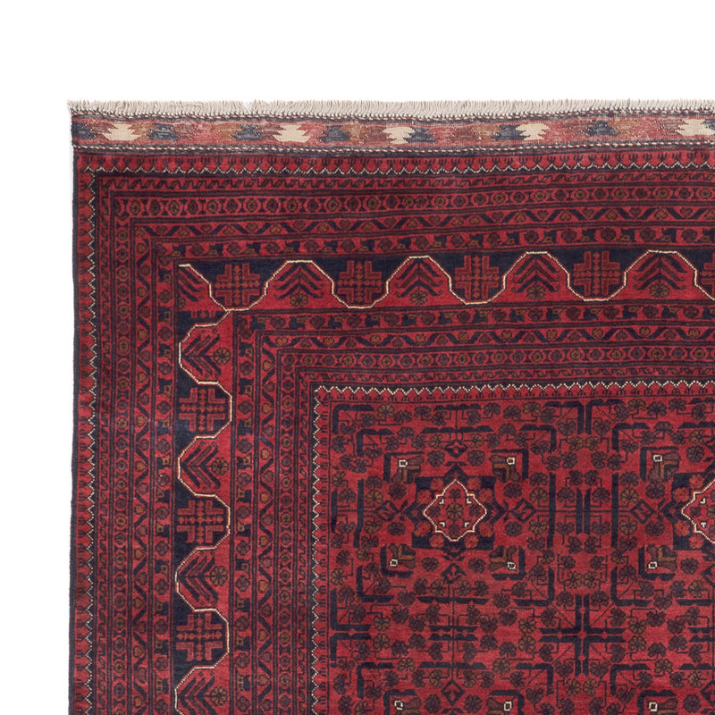Afghan Rug - Kunduz - 292 x 198 cm - dark red
