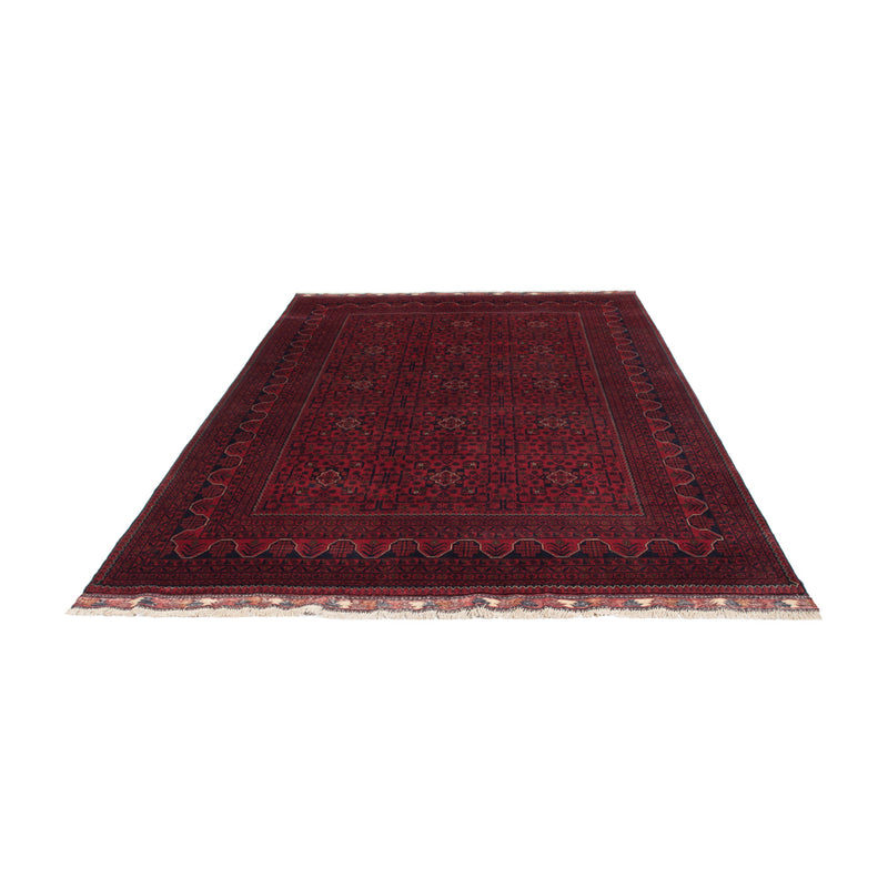 Afghan Rug - Kunduz - 292 x 198 cm - dark red