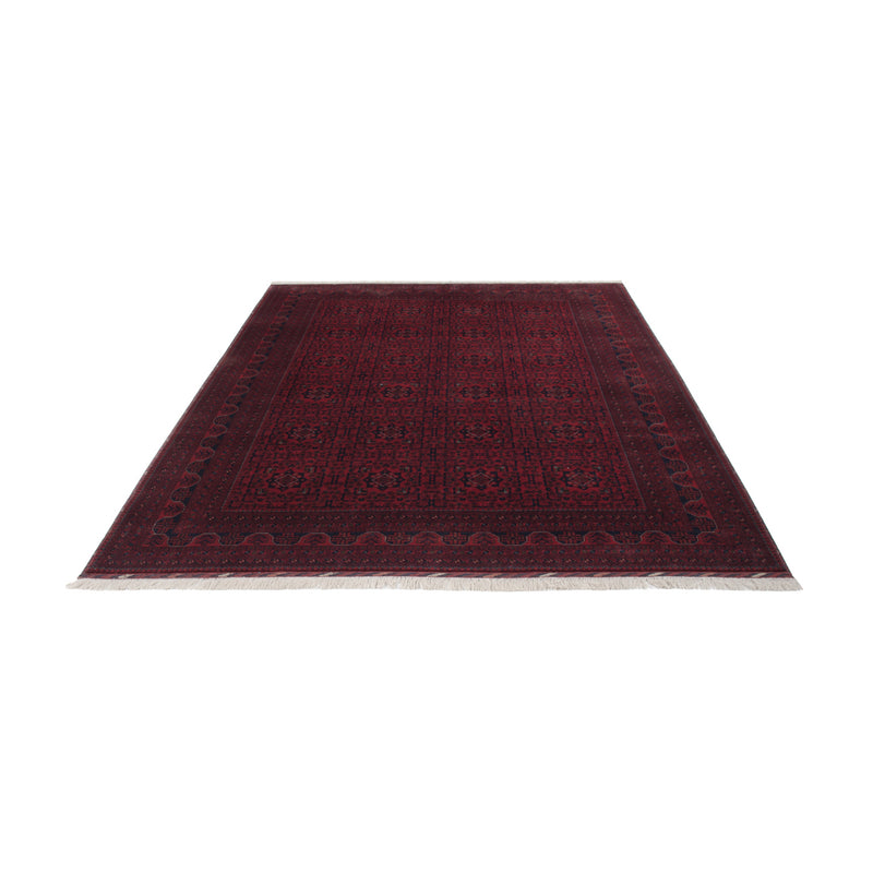 Afghan Rug - Royal - 286 x 202 cm - dark red