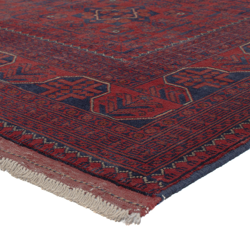 Afghan Rug - Kunduz - 289 x 199 cm - dark red