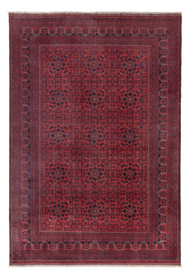 Afghan Rug - Kunduz - 286 x 200 cm - dark red