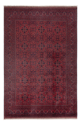 Afghan Rug - Kunduz - 299 x 196 cm - dark red