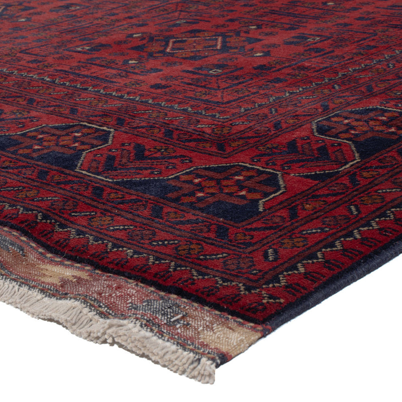 Afghan Rug - Kunduz - 290 x 197 cm - light red