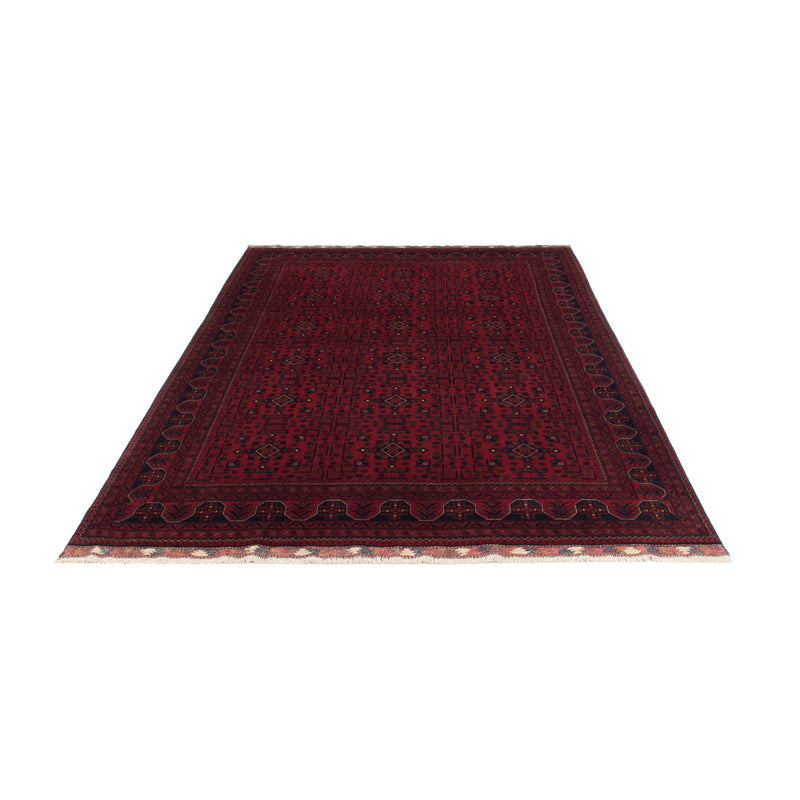 Afghan Rug - Kunduz - 290 x 195 cm - dark red