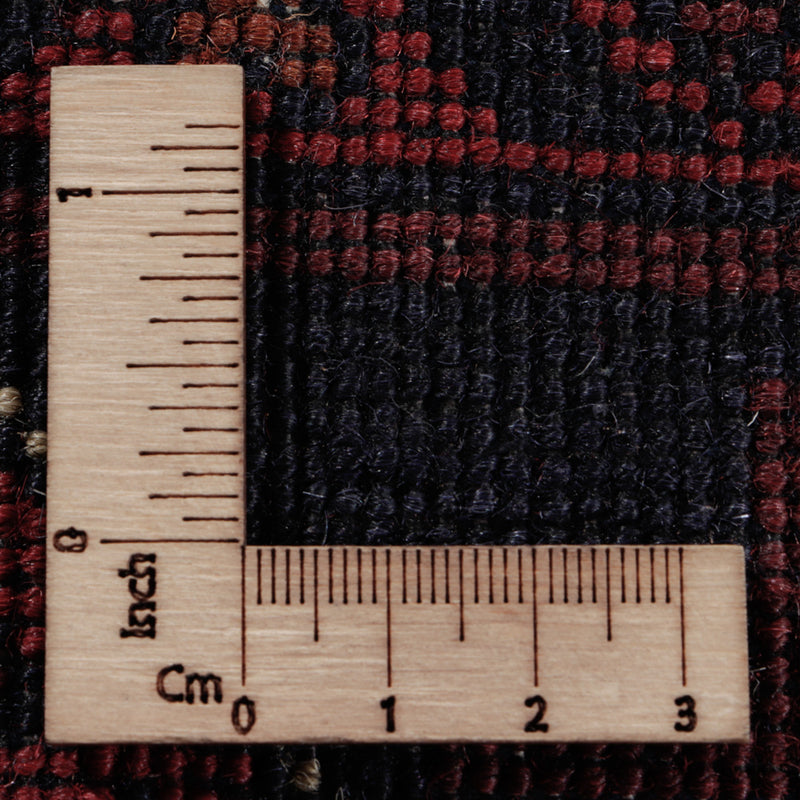 Afghan Rug - Kunduz - 290 x 195 cm - dark red