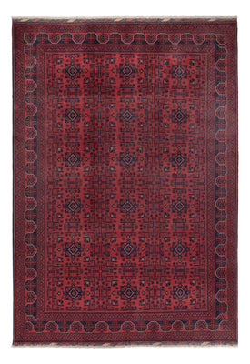Afghan Teppich - Kunduz - 288 x 197 cm - dunkelrot