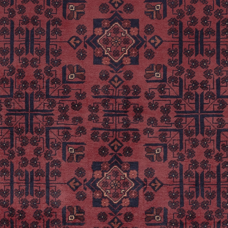 Afghan Rug - Kunduz - 295 x 200 cm - dark red