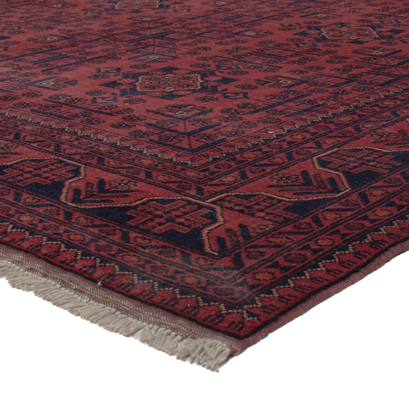 Afghan Rug - Kunduz - 295 x 200 cm - dark red