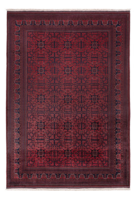 Afghan Rug - Royal - 288 x 198 cm - dark red