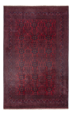 Afghan Rug - Royal - 303 x 194 cm - dark red
