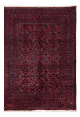 Afghan Rug - Royal - 292 x 202 cm - dark red