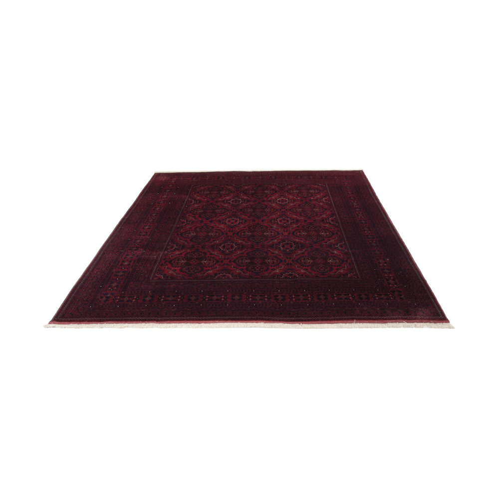 Afghan Rug - Royal - 292 x 202 cm - dark red