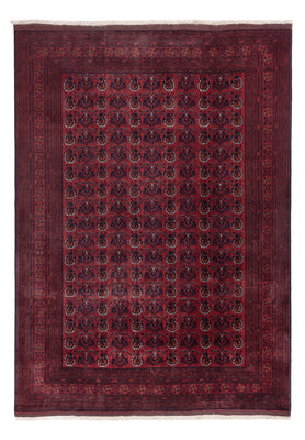 Afghan Rug - Royal - 288 x 200 cm - dark red