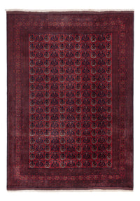 Afghan Rug - Royal - 288 x 200 cm - dark red