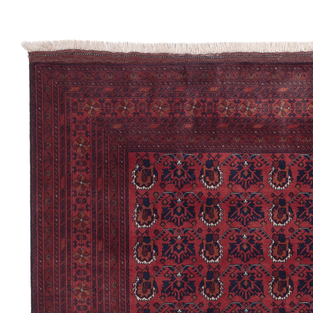 Afghan Rug - Royal - 288 x 200 cm - dark red